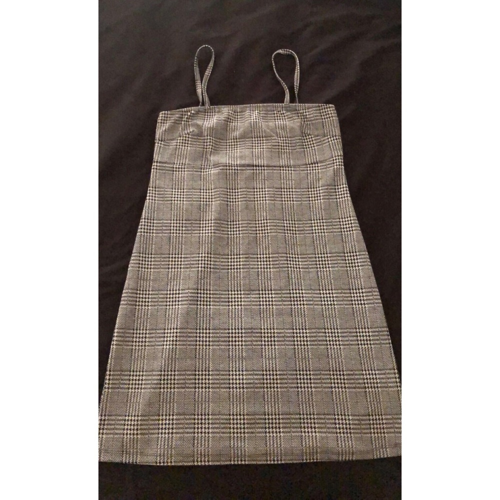 plaid school girl dress